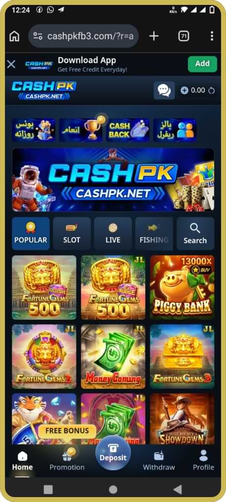 CashPK Game