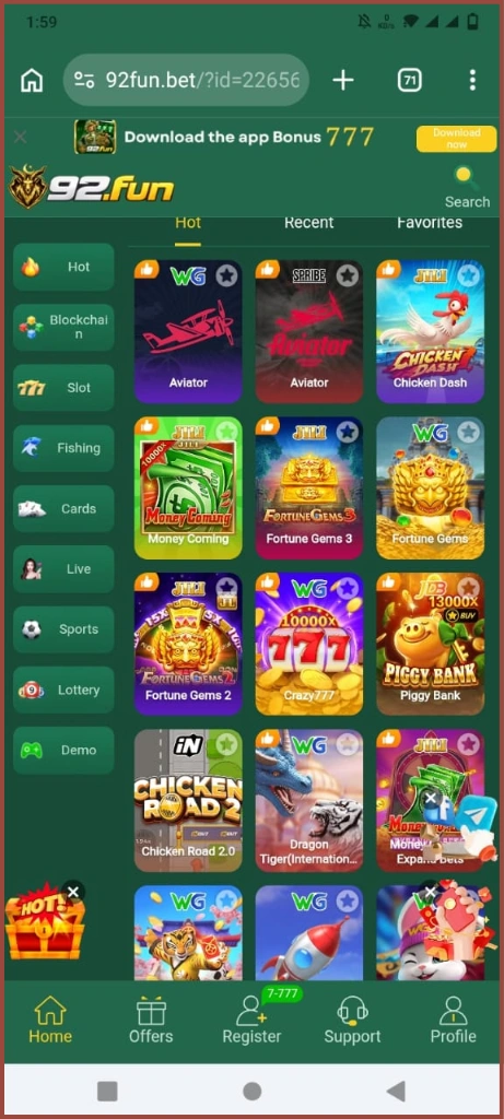 92Fun Game